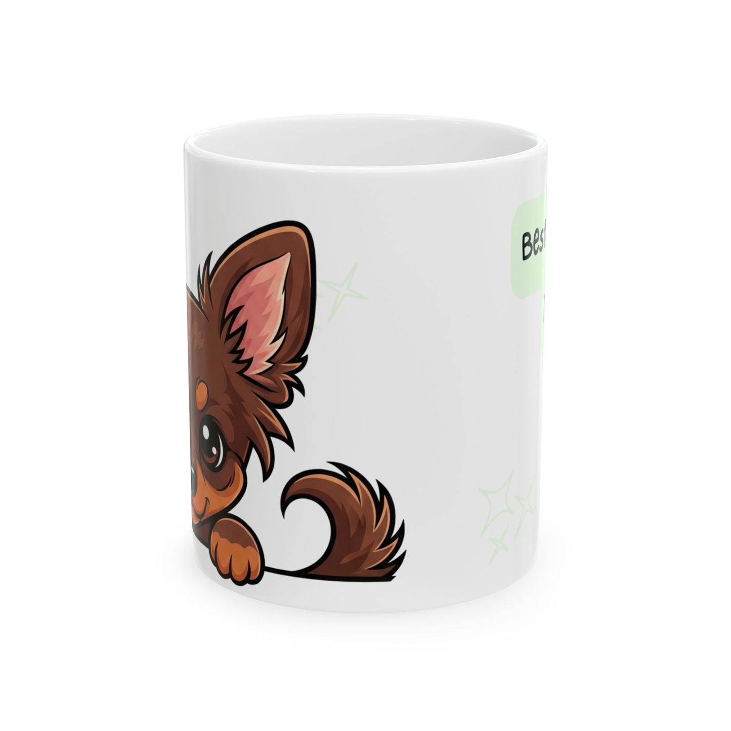 Chihuahua Peek-a-Boo Mug | Best Chihuahua Daddy Gift