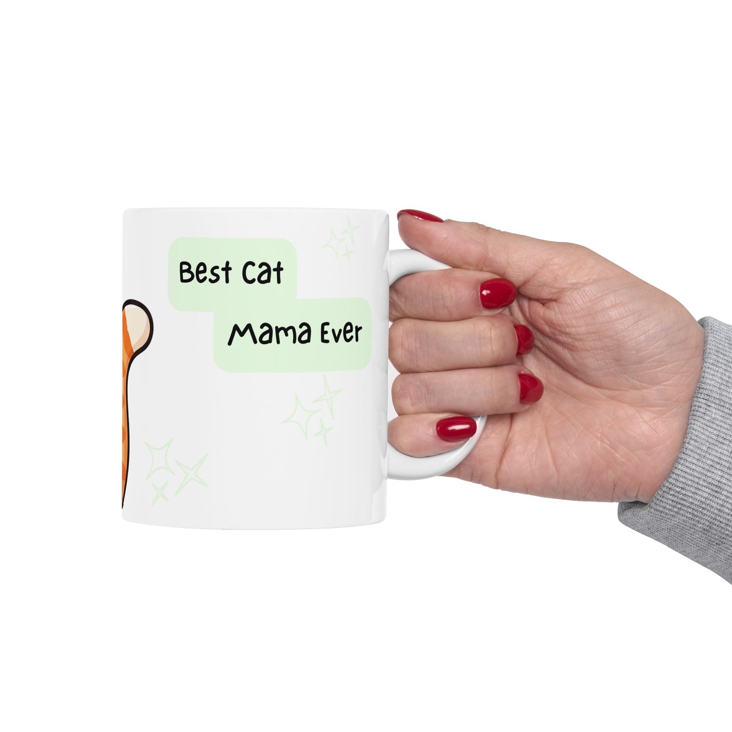 Cat Peek-a-Boo Mug | Best Cat Mama Gift