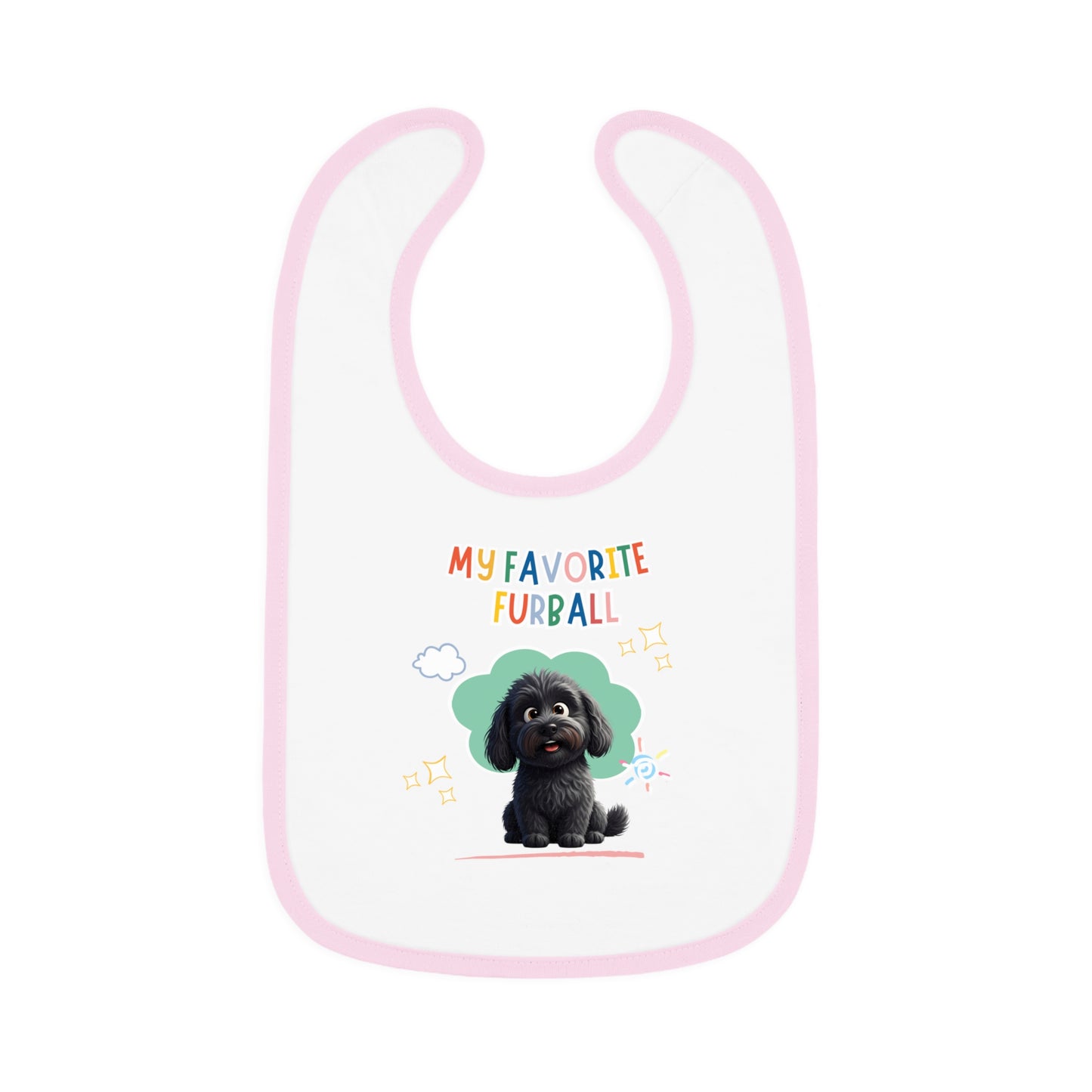Doodle Favorite Furball Baby Bib