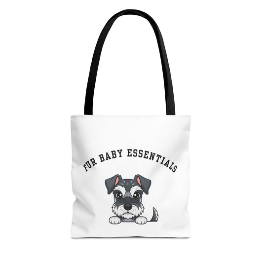 Schnauzer FurBaby Tote Bag