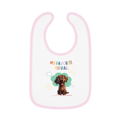 Labrador Favorite Furball Baby Bib