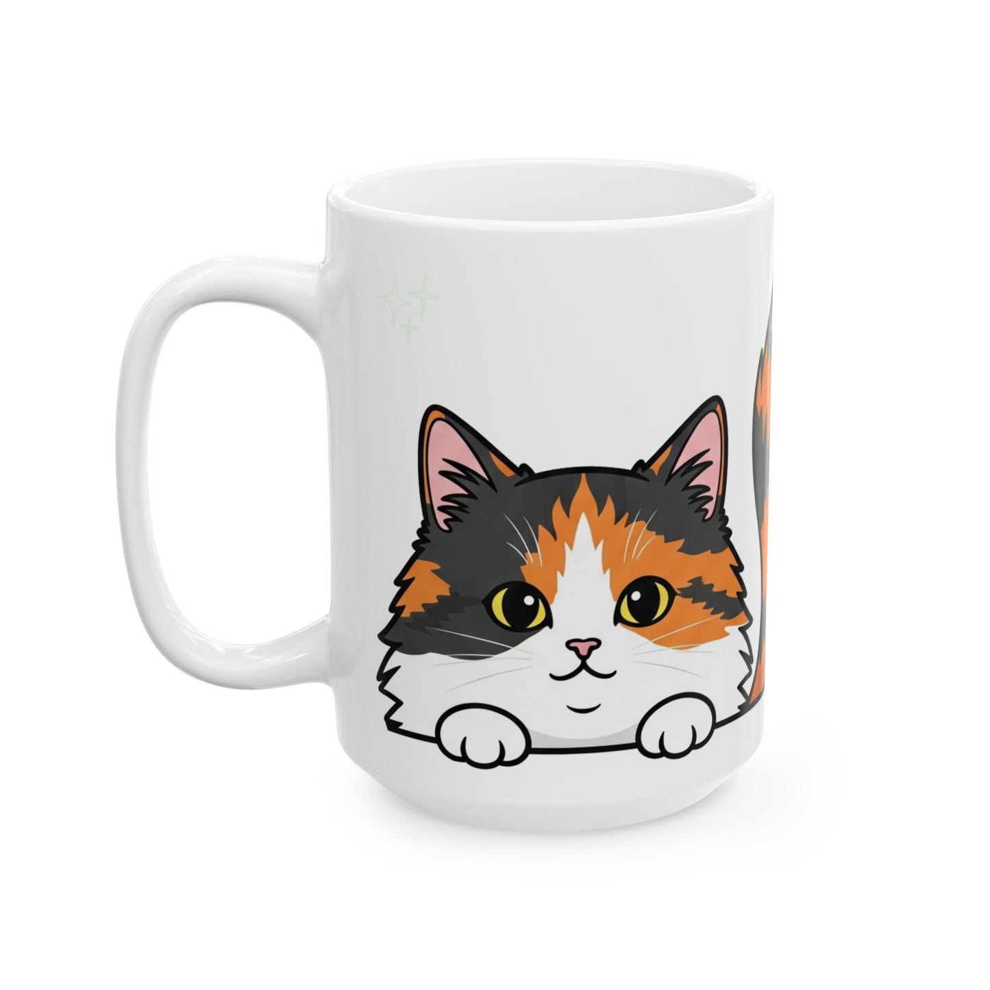 Cat Peek-a-Boo Mug | Best Cat Daddy Gift