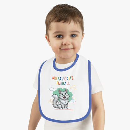 Maine Coon Favorite Furball Baby Bib