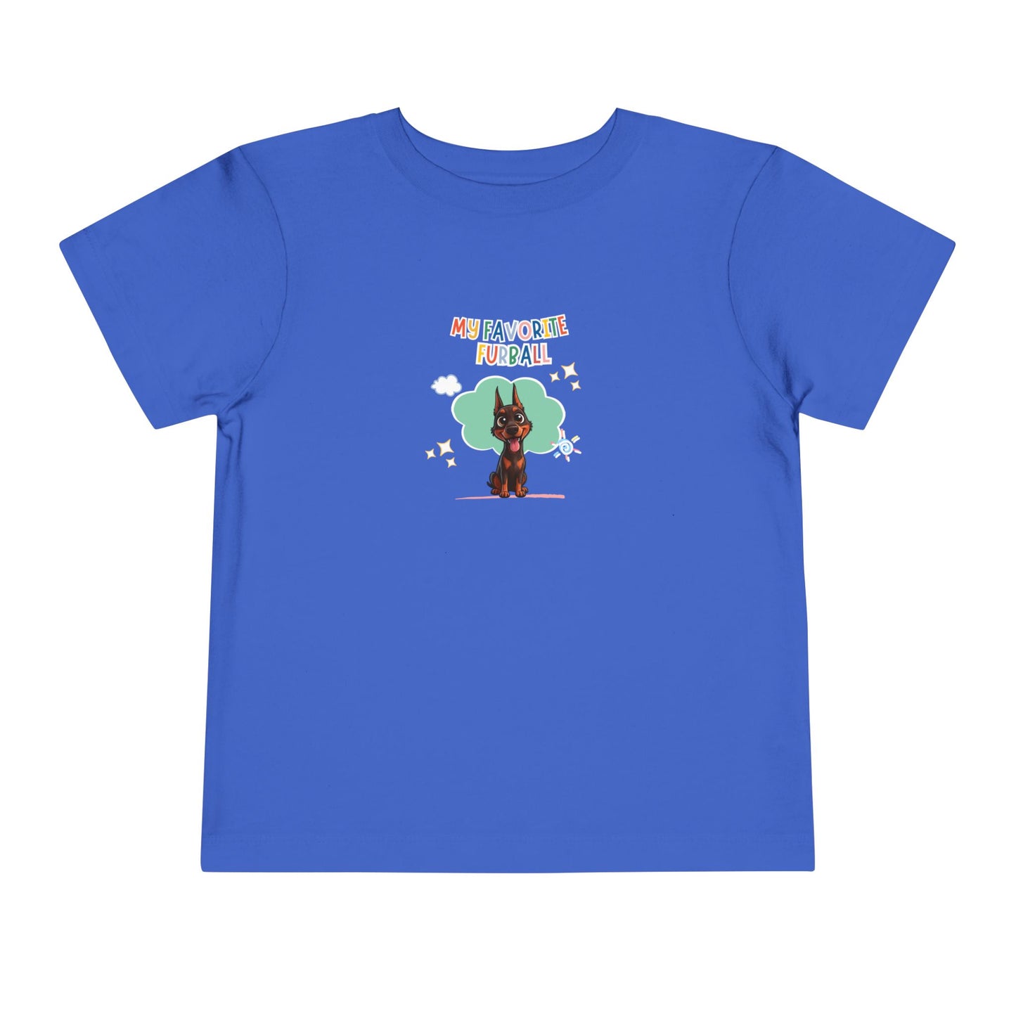 Doberman Favorite Furball Toddler Tee