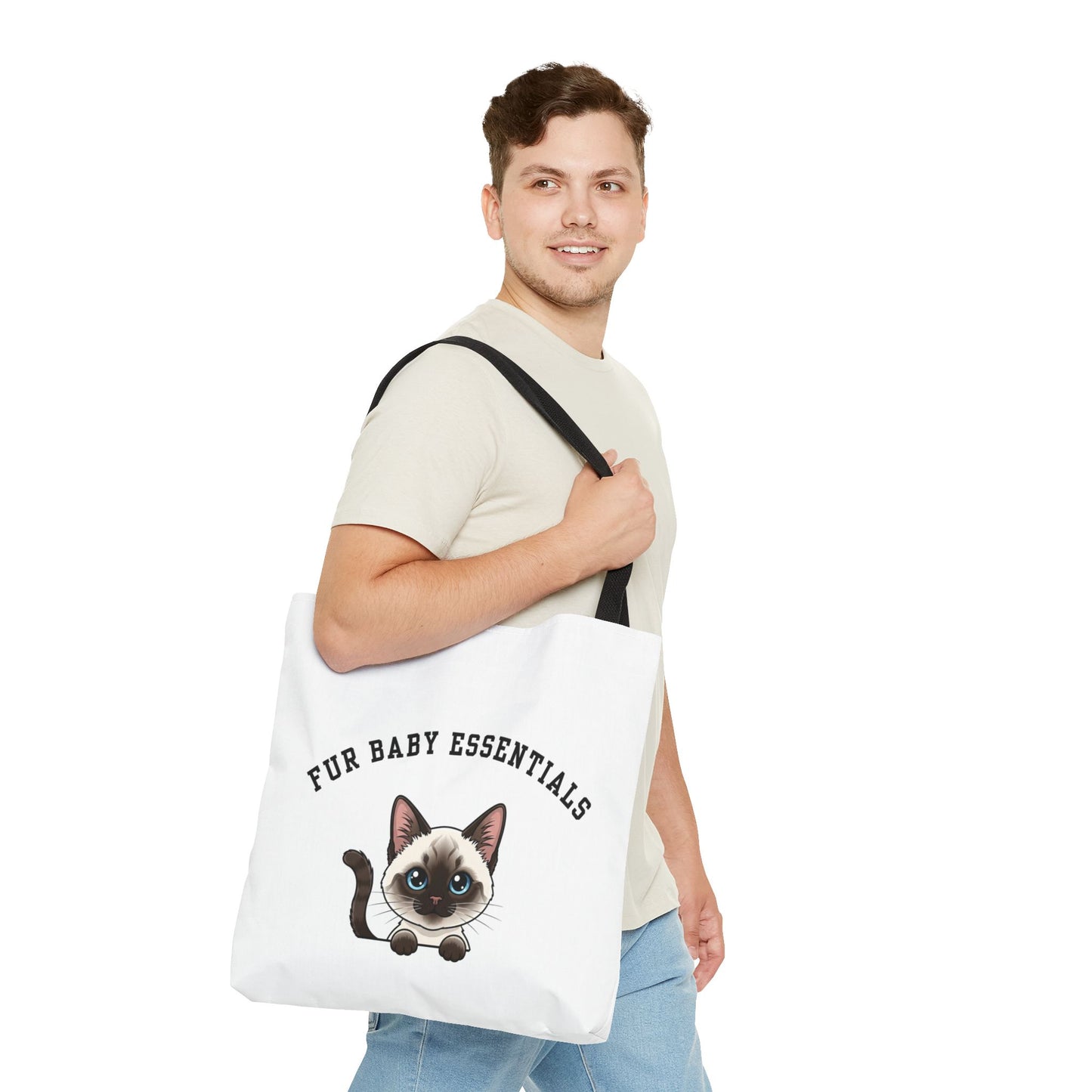 Siamese FurBaby Tote Bag