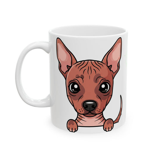 Peruvian Hairless Peek-a-Boo Mug | Best Hairless Dog Mama Gift