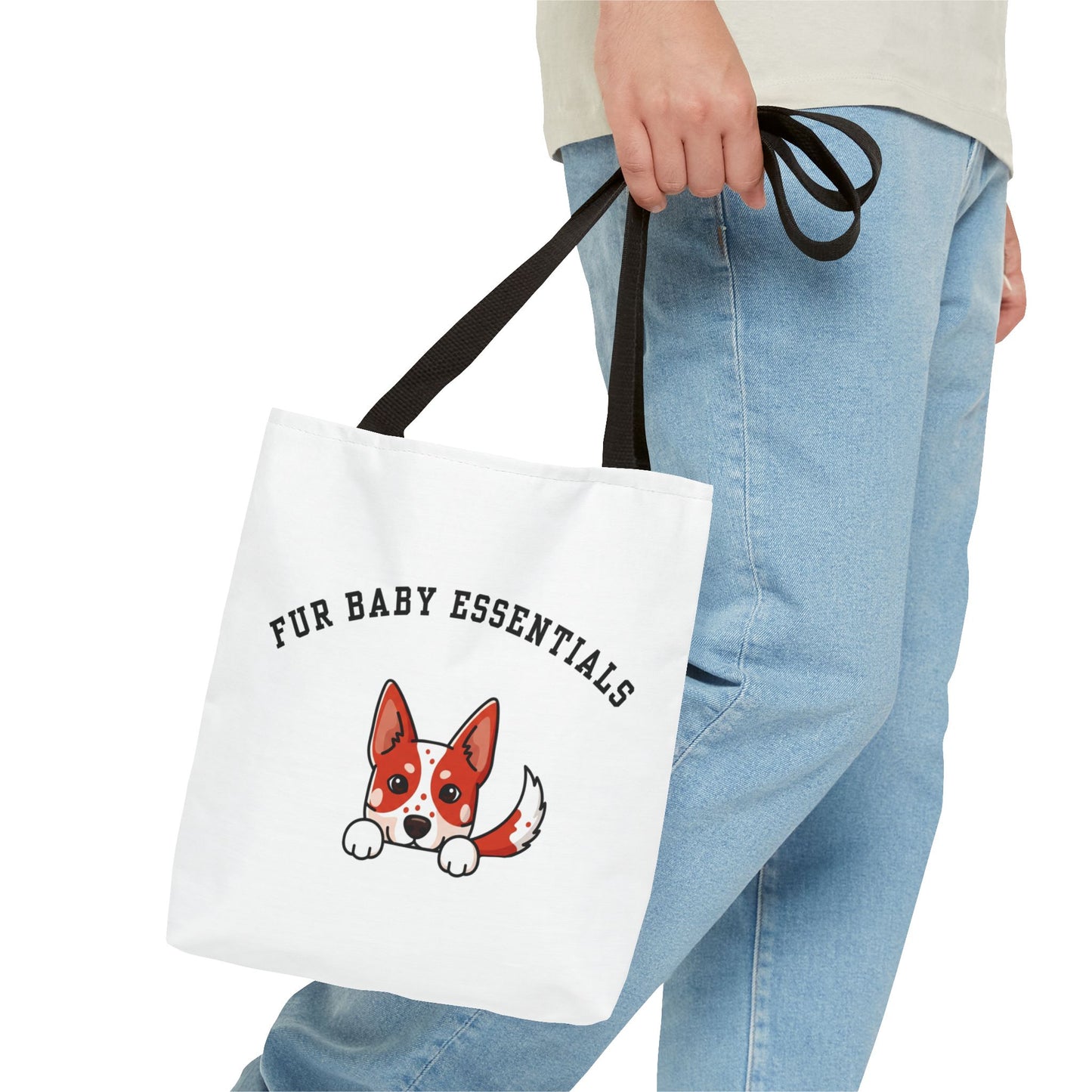 Red Heeler FurBaby Tote Bag