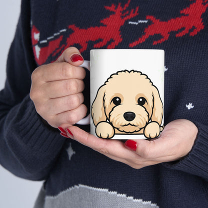 Doodle Peek-a-Boo Mug | Best Doodle Mama Gift