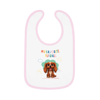 Cavalier Favorite Furball Baby Bib