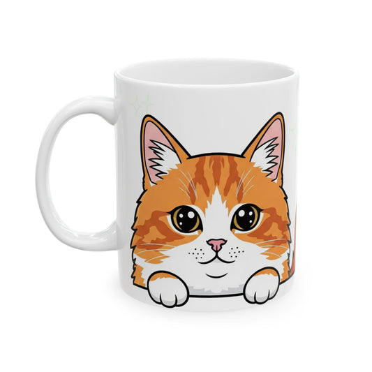 Cat Peek-a-Boo Mug | Best Cat Daddy Gift