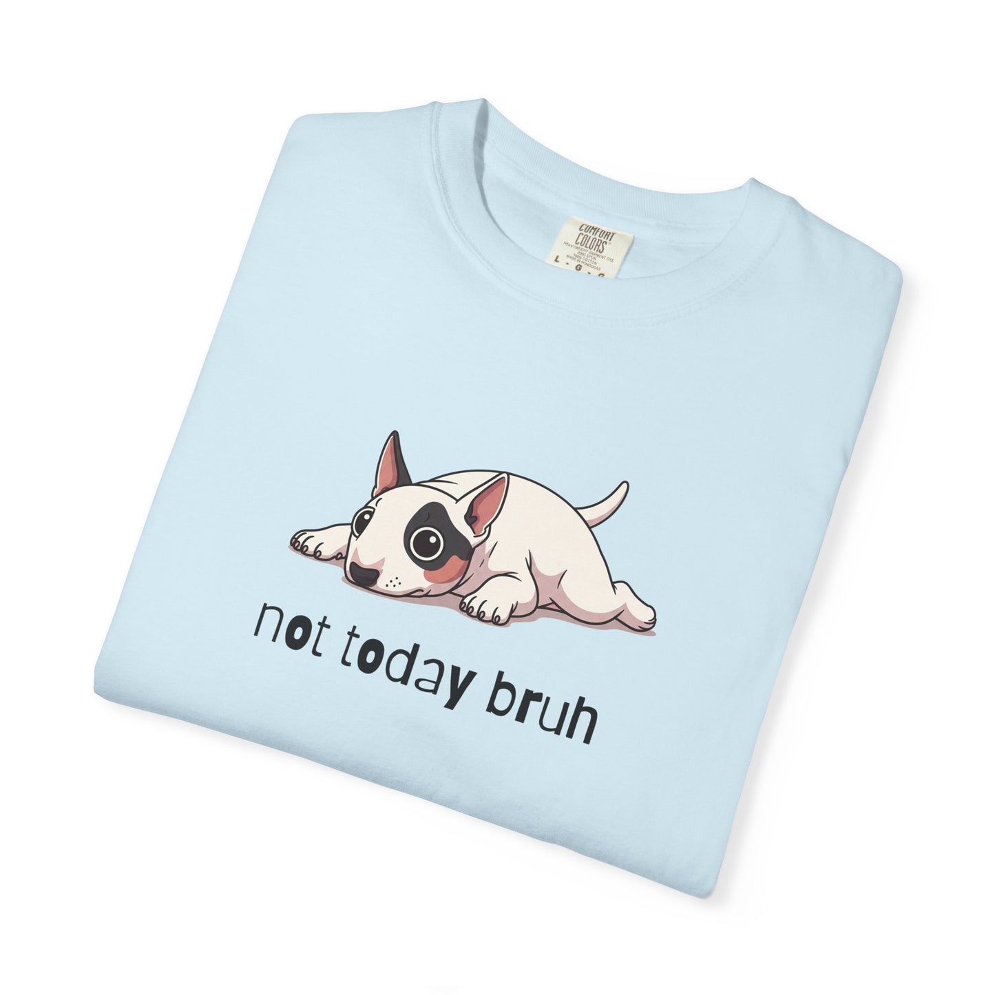 Bull Terrier Not Today Bruh T-Shirt