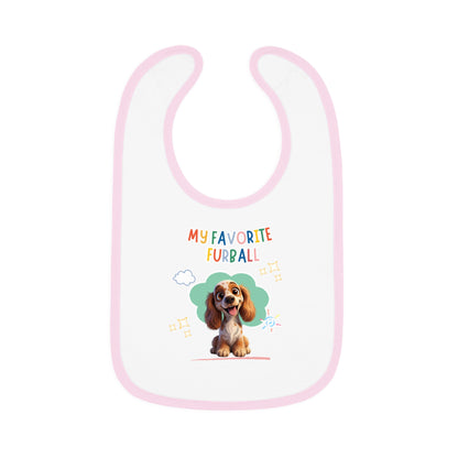 Spaniel Favorite Furball Baby Bib