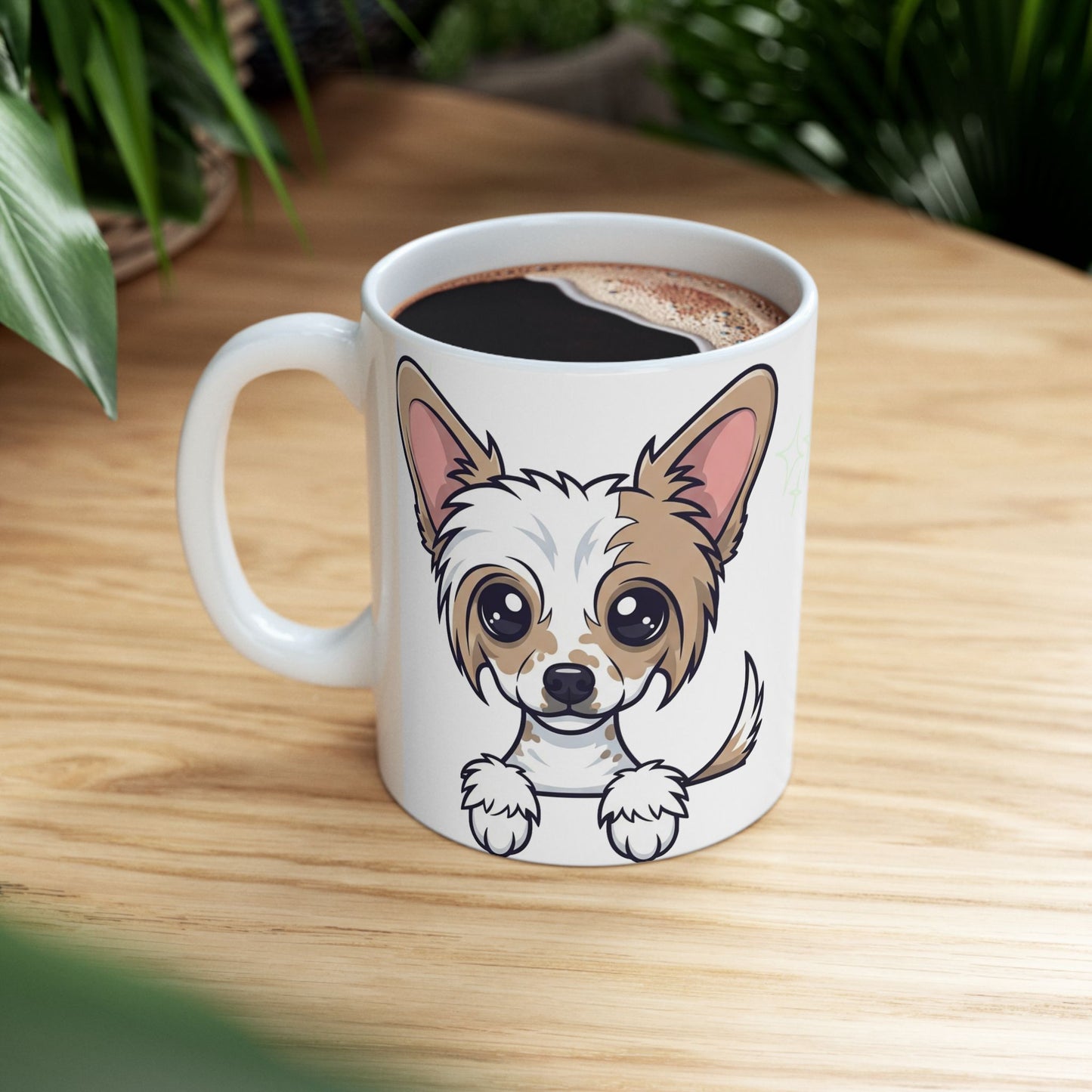 Chinese Crested Peek-a-Boo Mug | Best Chinese Crested Mama Gift