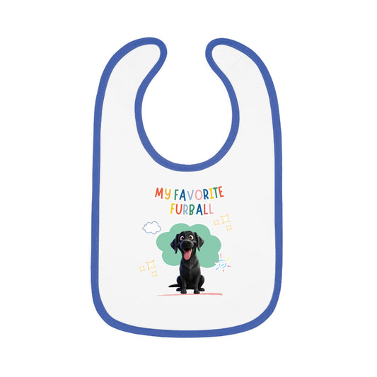 Labrador Favorite Furball Baby Bib