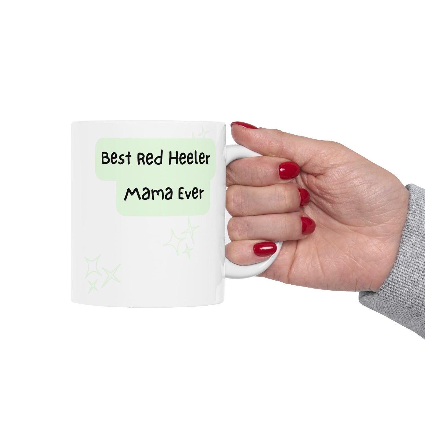 Australian Cattle Dog Peek-a-Boo Mug | Best Heeler Mama Gift