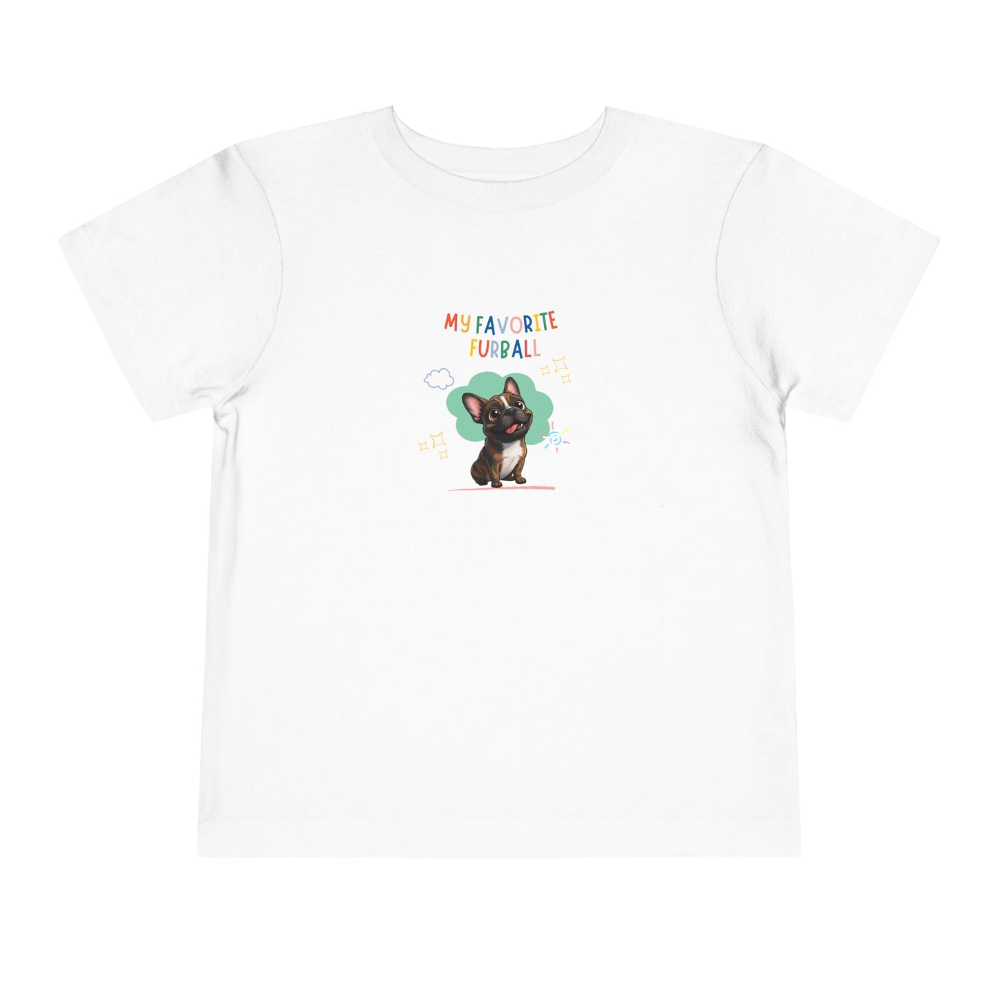 Frenchie Favorite Furball Toddler Tee