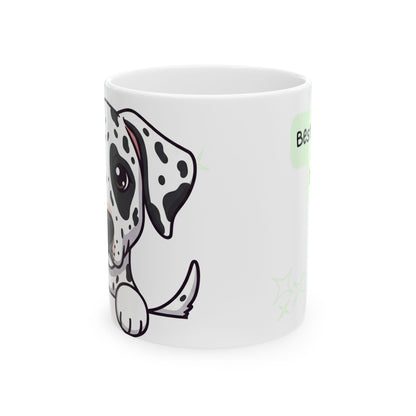 Dalmatian Peek-a-Boo Mug | Best Dalmatian Mama Gift