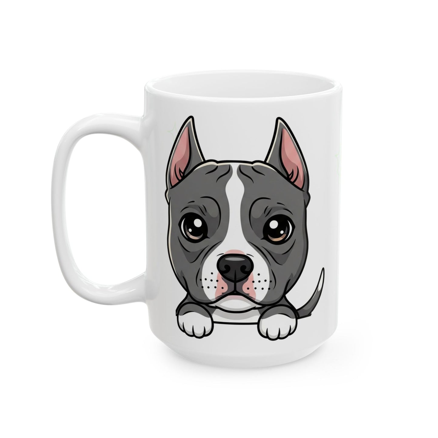 American Stafford Terrier Peek-a-Boo Mug | Best Staffy Mama