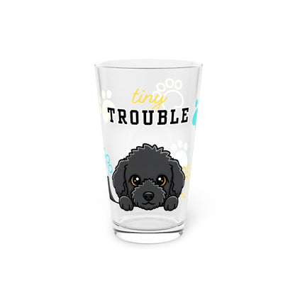 Doodle Tiny Trouble Pint Glass