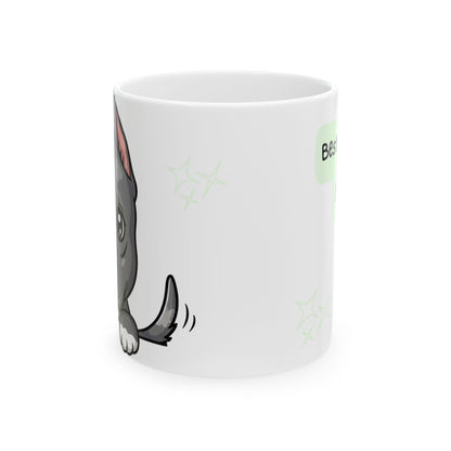 Pitbull Peek-a-Boo Mug | Best Pitbull Mama Gift