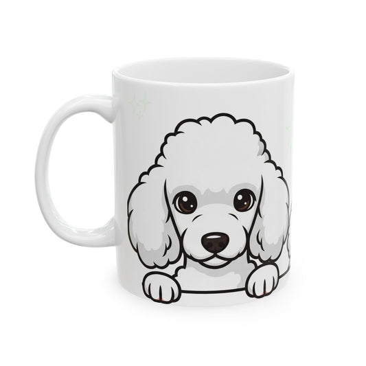 Poodle Peek-a-Boo Mug | Best Poodle Mama Gift