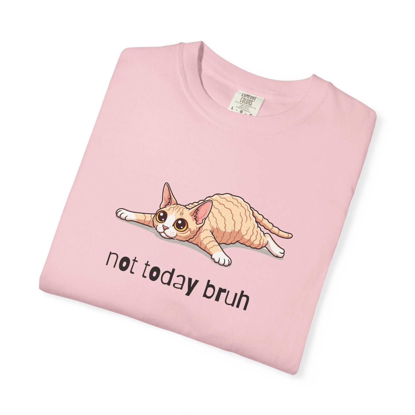 Devon Rex Not Today Bruh T-Shirt