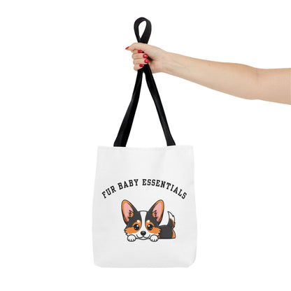 Corgi FurBaby Tote Bag