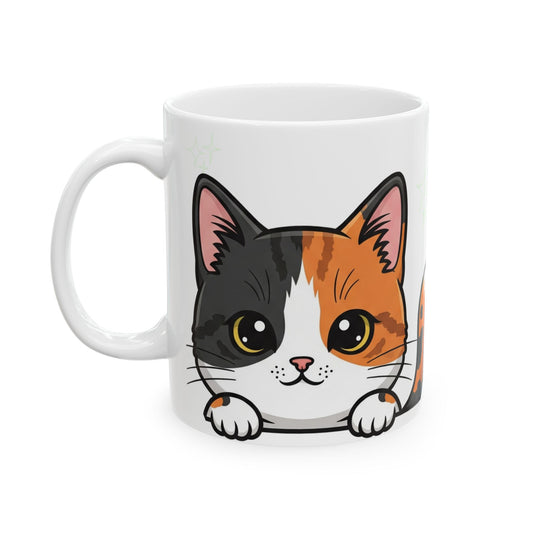 Cat Peek-a-Boo Mug | Best Daddy Gift