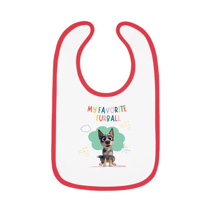 Blue Heeler Favorite Furball Baby Bib