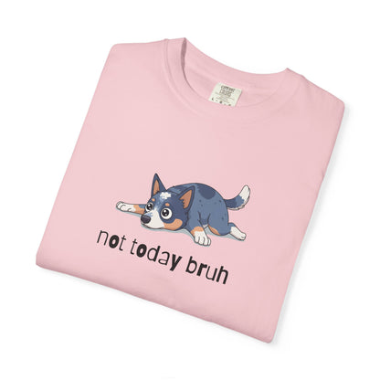Blue Heeler Not Today Bruh T-Shirt