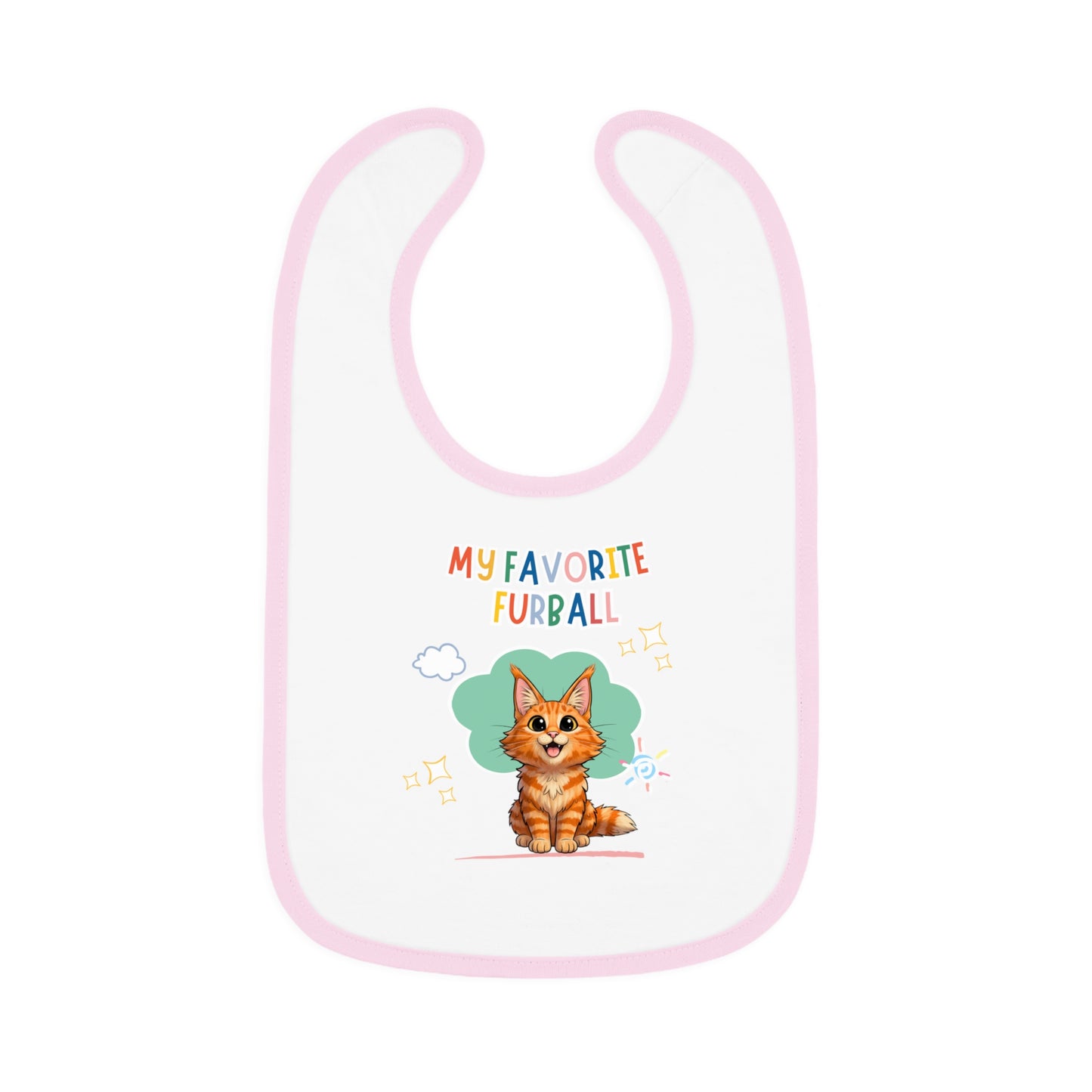 Maine Coon Favorite Furball Baby Bib