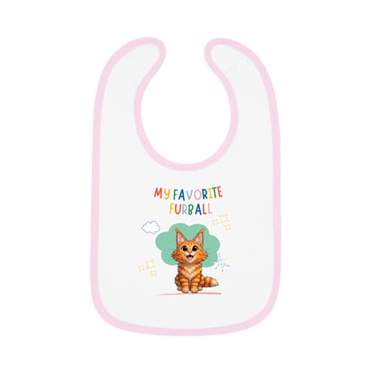 Maine Coon Favorite Furball Baby Bib