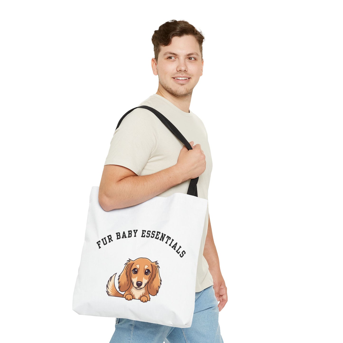 Dacshund FurBaby Tote Bag