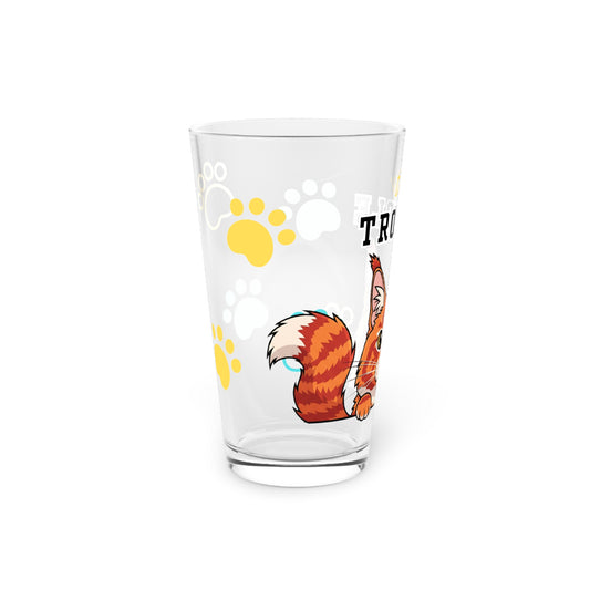 Maine Coon Tiny Trouble Pint Glass