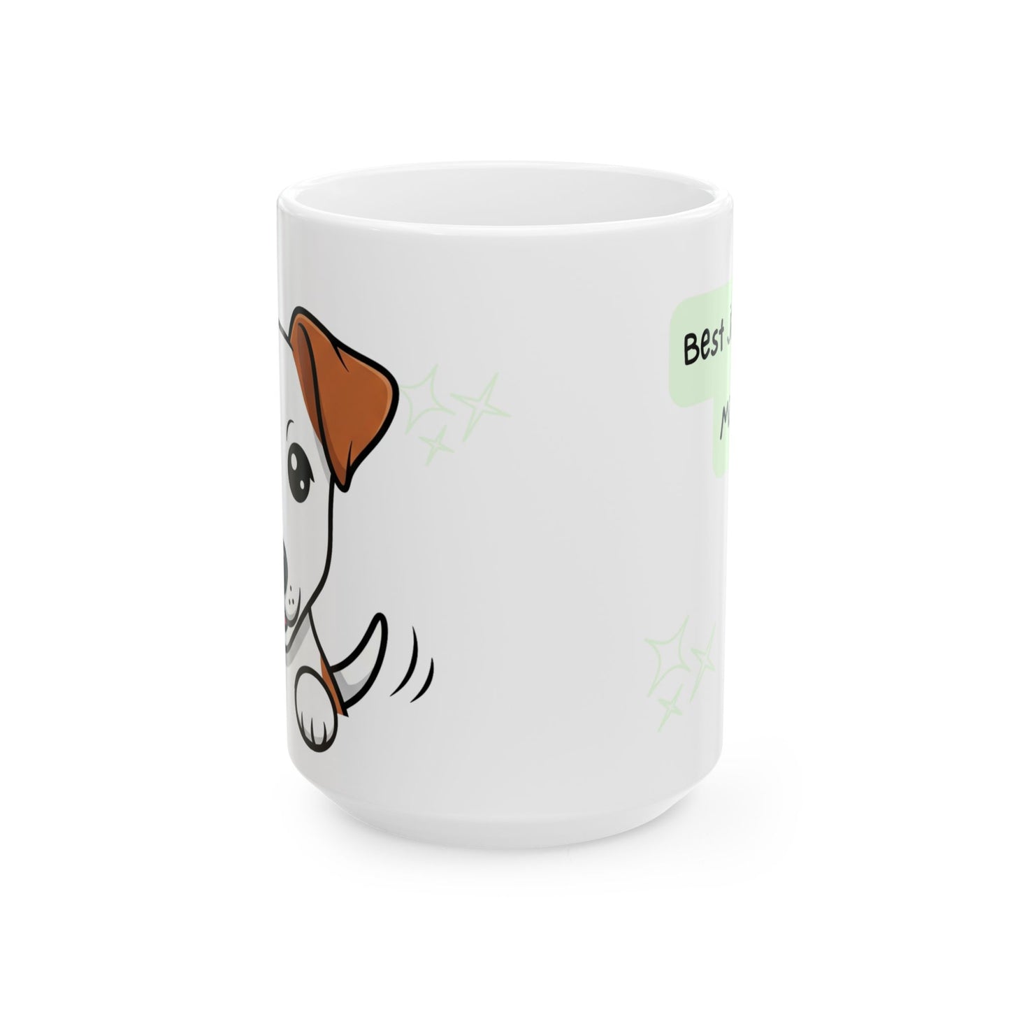 Jack Russell Terrier Peek-a-Boo Mug | Best Jack Russell Mama