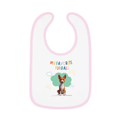Basenji Favorite Furball Baby Bib