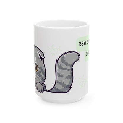 Scottish Fold Peek-a-Boo Mug | Best Scottish Fold Daddy
