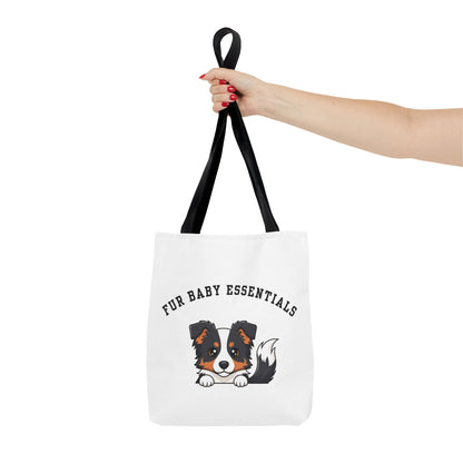 Border Collie FurBaby Tote Bag