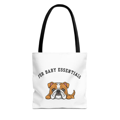 Bulldog FurBaby Tote Bag