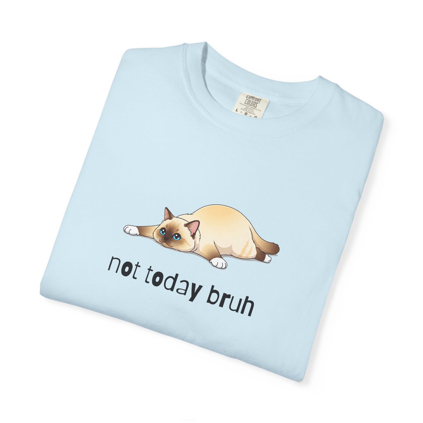 Siamese Not Today Bruh T-Shirt