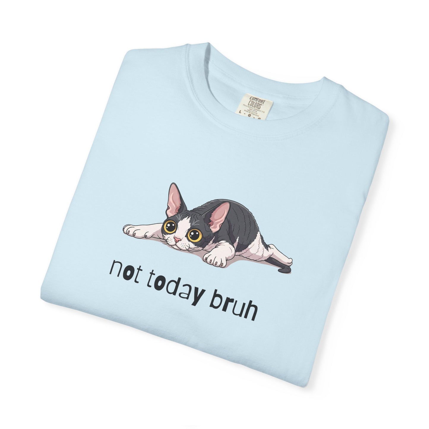 Devon Rex Not Today Bruh T-Shirt
