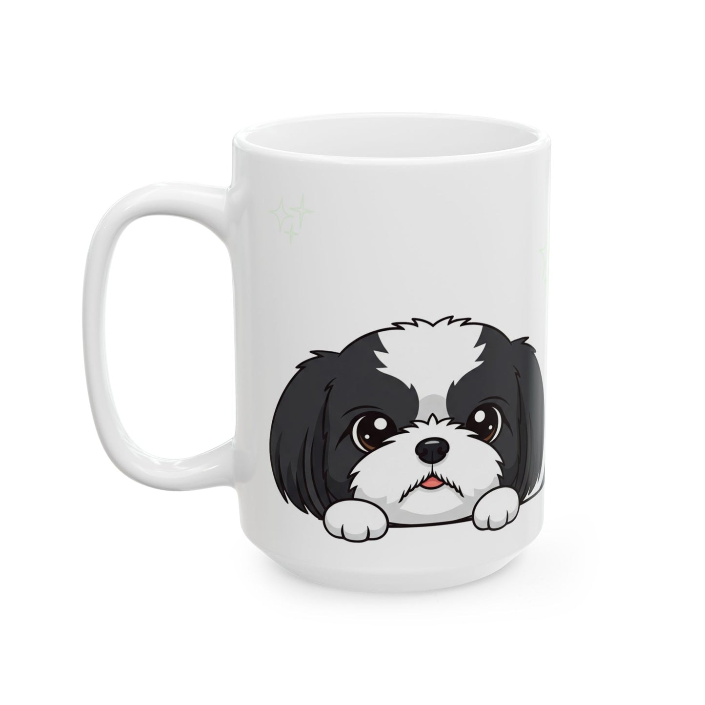 Shih Tzu Peek-a-Boo Mug | Best Shih Tzu Daddy Gift
