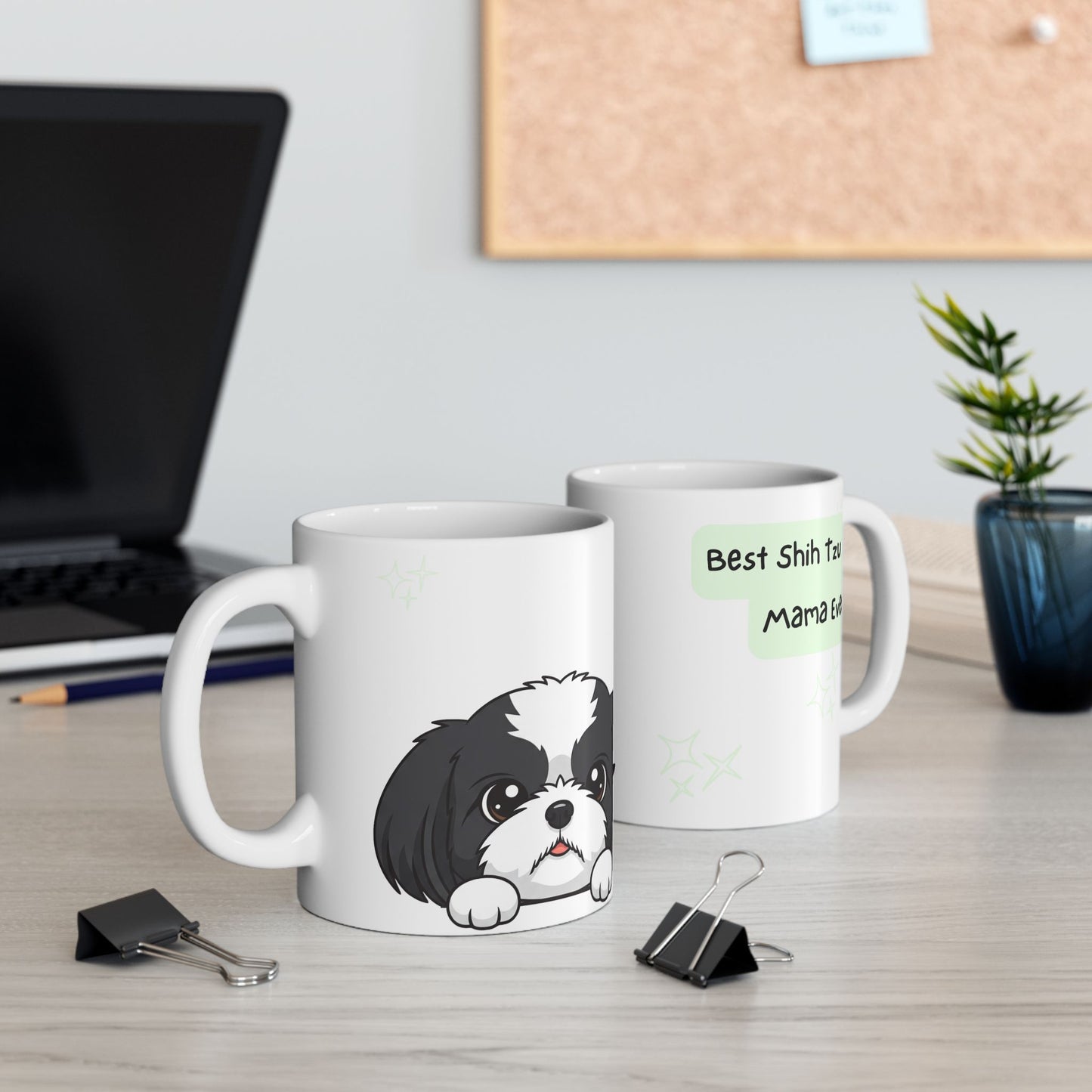 Shih Tzu Peek-a-Boo Mug | Best Shih Tzu Mama Gift