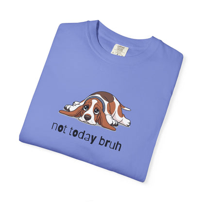 Basset Hound Not Today Bruh T-Shirt