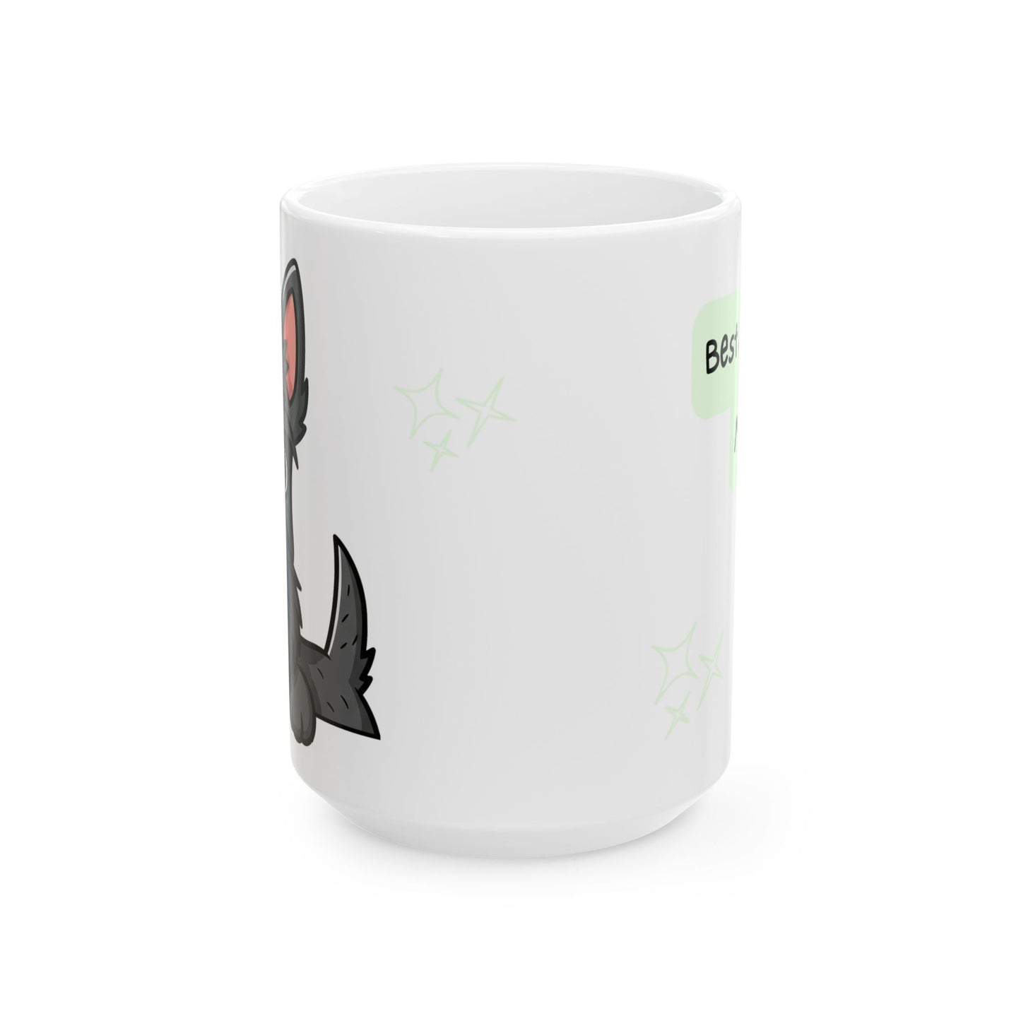 Scottish Terrier Peek-a-Boo Mug | Best Scottie Mama Gift