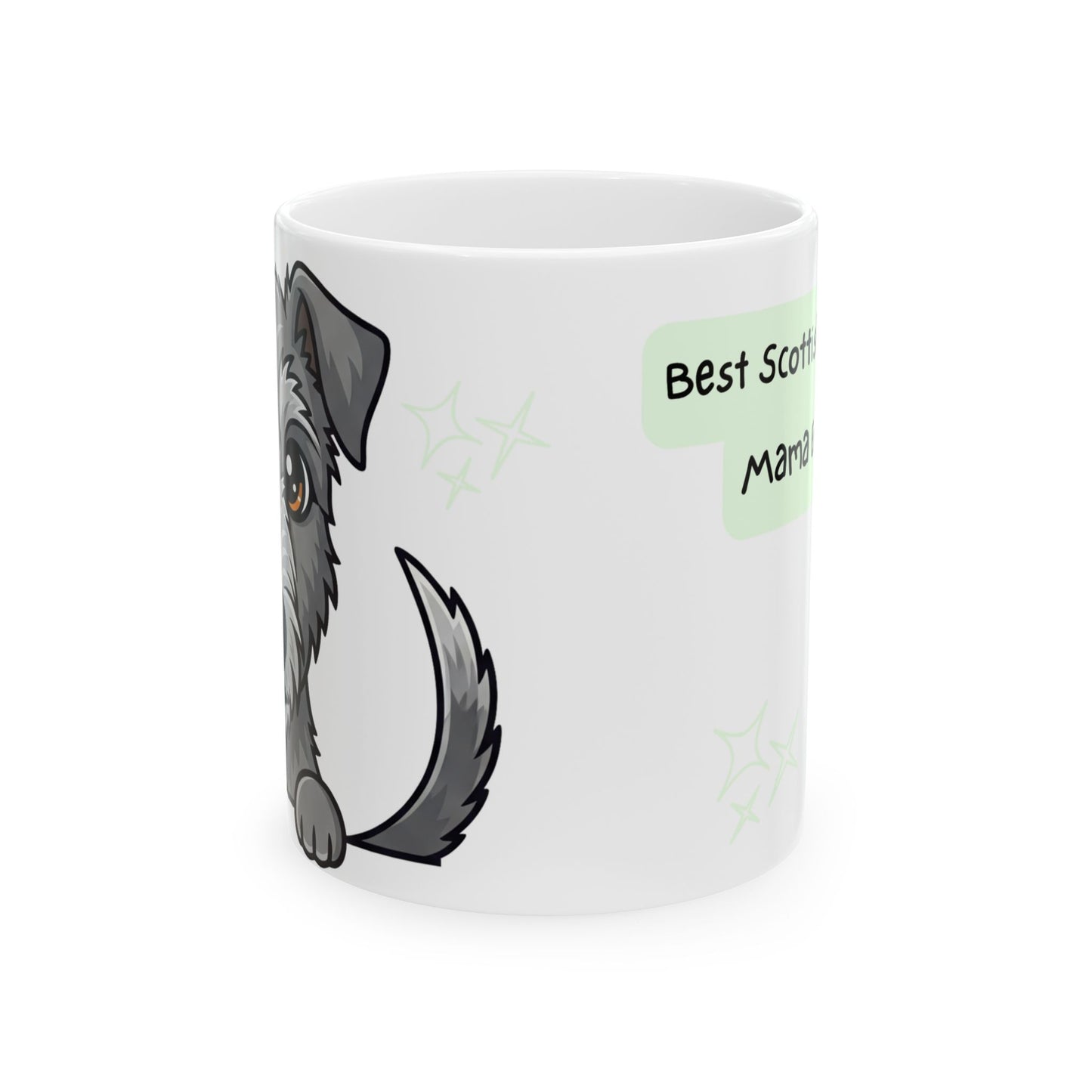 Scottish Deerhound Peek-a-Boo Mug | Best Scottish Deerhound Mama Gift