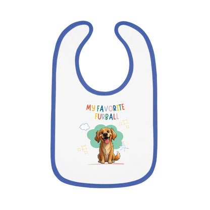 Golden Retriever Favorite Furball Baby Bib