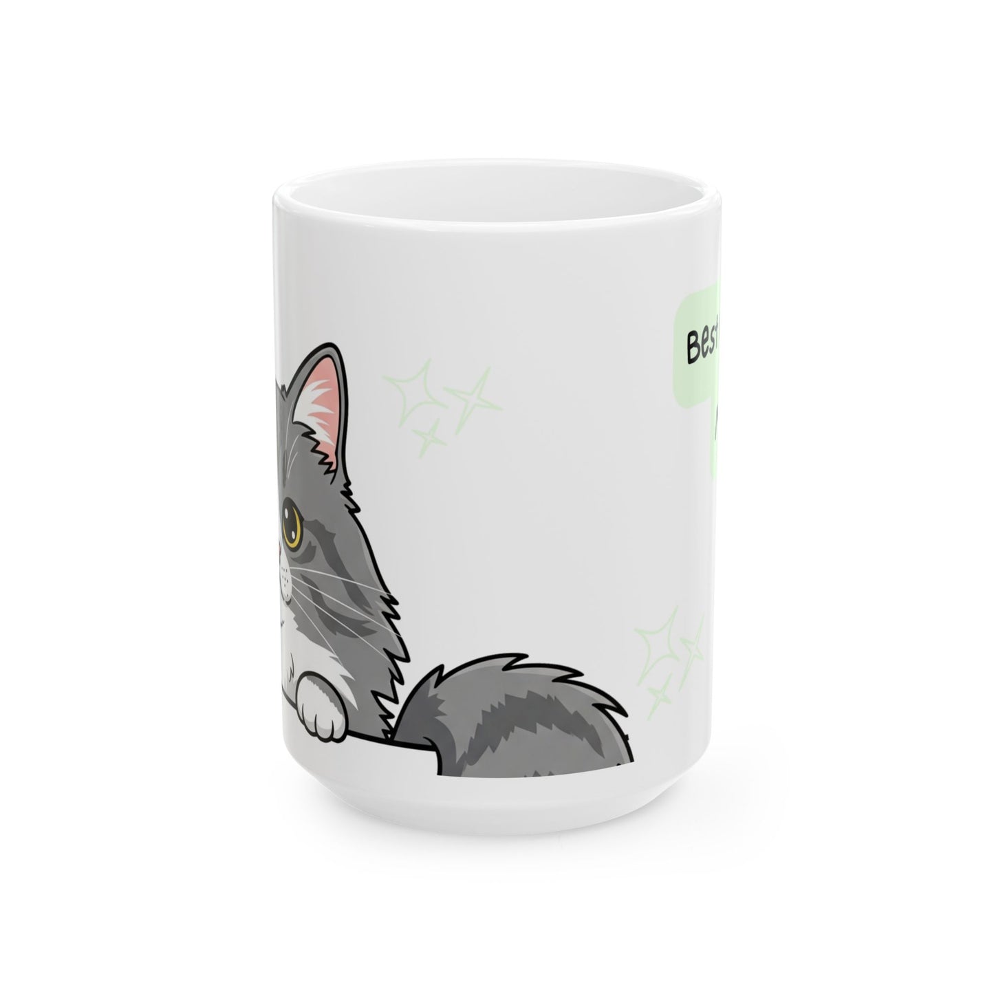Cat Peek-a-Boo Mug | Best Cat Mama Gift