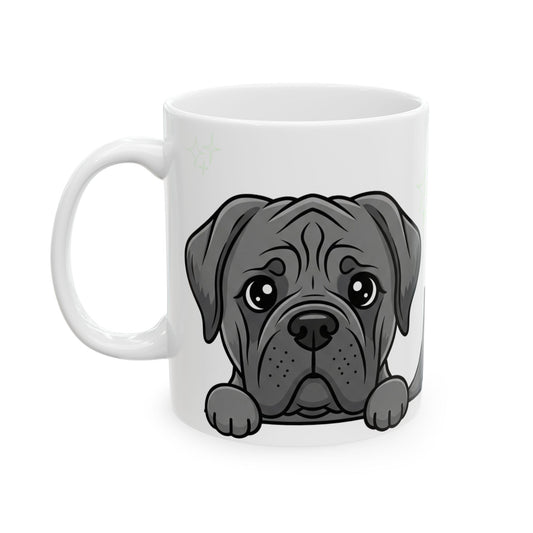 Mastiff Peek-a-Boo Mug | Best Mastiff Mama Gift