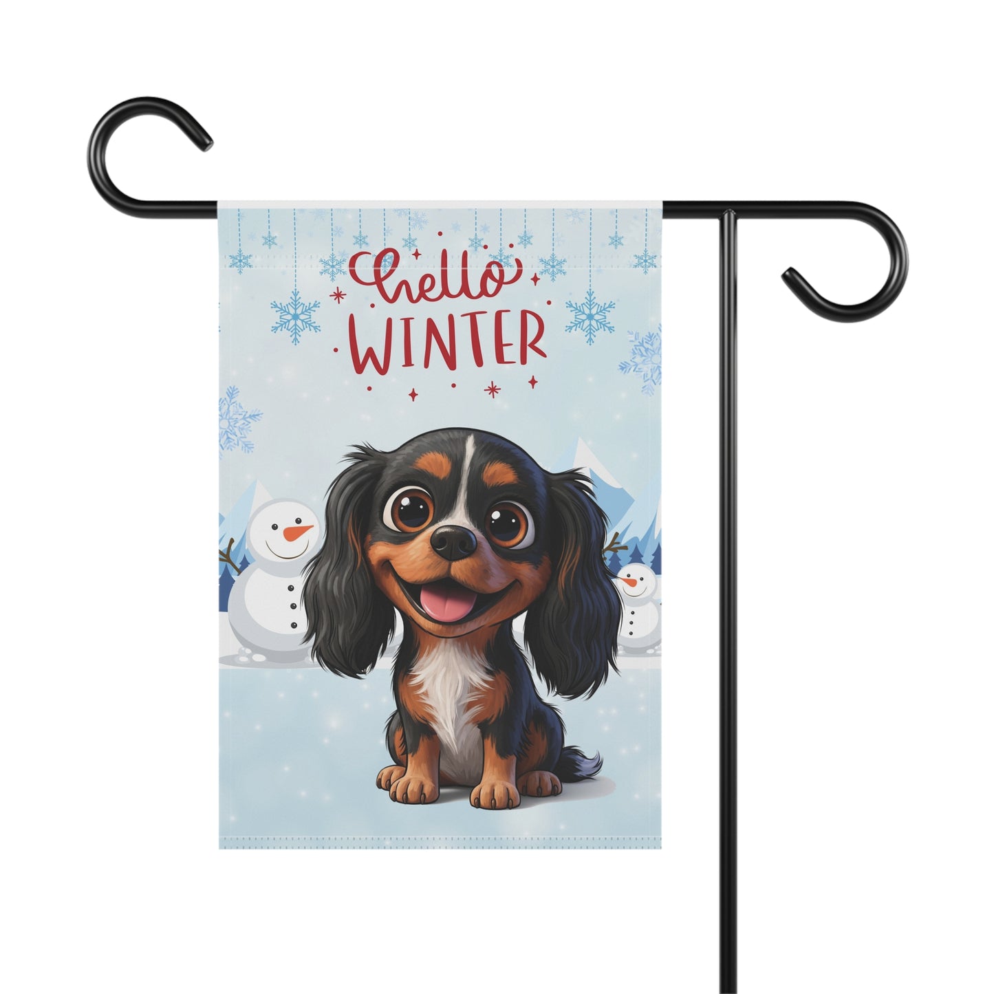 Cavalier Hello Winter Garden Banner